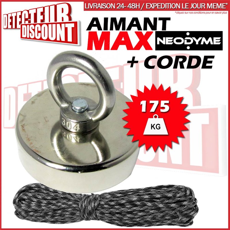 Aimant Néodyme DMD PRO 130 kg d'adhérence