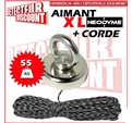 Aimant Néodyme (50 Kg) + corde 30m