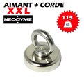 Aimant XXL Néodyme de détection (115 Kg)