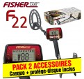 Fisher F22 + casque + p-disque