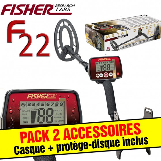 Fisher F22 + casque + p-disque