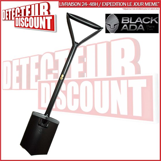 Mini Pelle Black Ada BigFoot pour détecteur