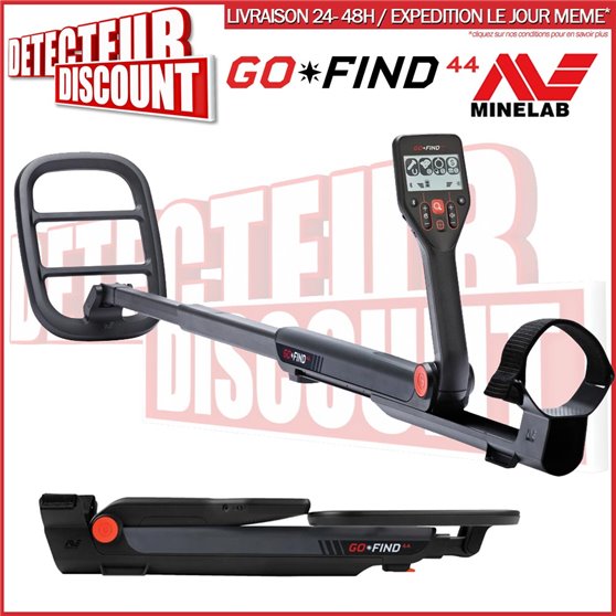 Minelab GOFIND 40 + casque + DVD