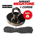 Aimant NEODYME 400kg + corde