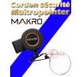 Cordon de sécurité métallique pour Makropointeur