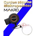 Cordon de sécurité métallique pour Makropointeur