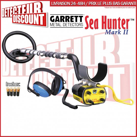 Garrett SEAHUNTER MK II + casque étanche