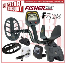 Fisher F75 LTD Black + 2eme disque 12cm + 2 accessoires