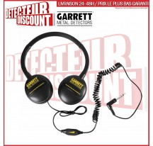 Casque Garrett ClearSound pour détecteurs toute marque