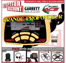 Garrett EURO ACE Pack Grande Profondeur