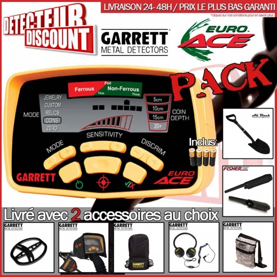 Garrett EURO ACE + 1 accessoire au choix