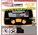 Garrett ACE 200i + disque SEF 38cm