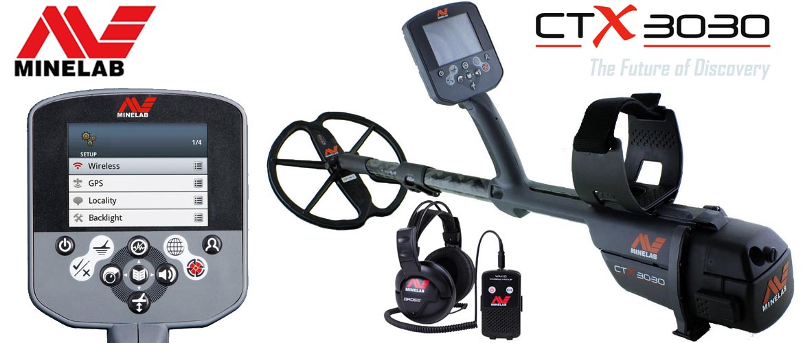 Vente de détecteurs de métaux Minelab CTX 3030 avec remise et promotion